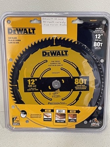 DeWalt 12 Carbide Blade