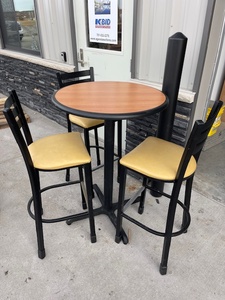 High Top Table and Chairs