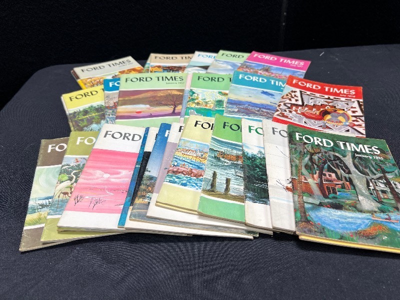 lot 126 image: Ford Times Magazines 1955-57