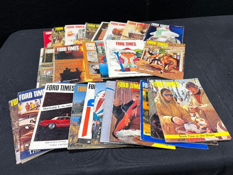lot 132 image: Ford Times Magazines 1973-75