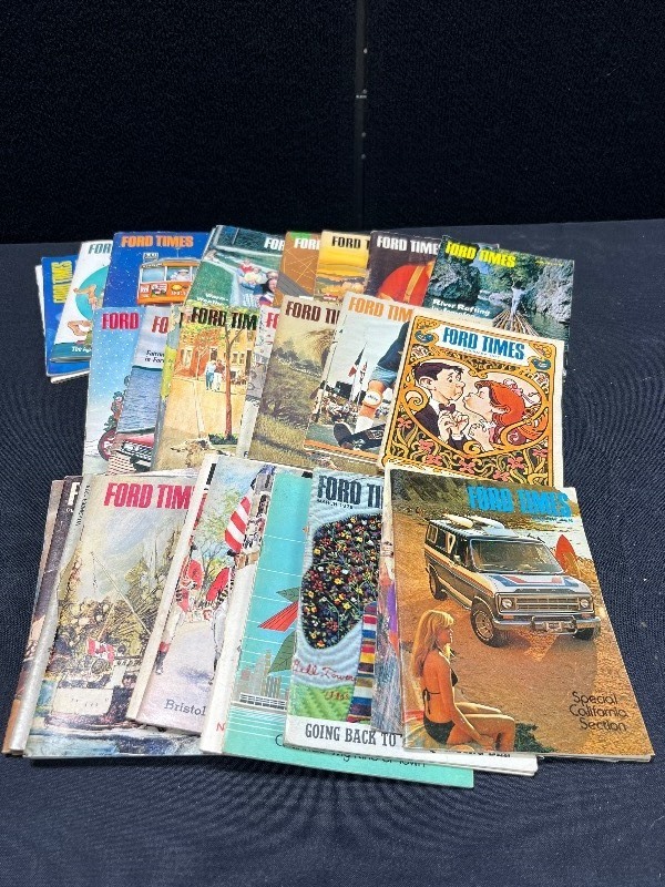 lot 133 image: Ford Times Magazines 1976-78