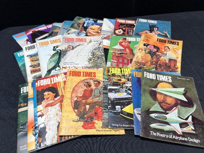 lot 134 image: Ford Times Magazines 1979-May 1981