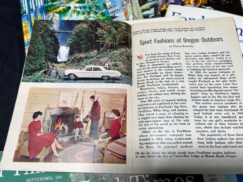 lot 135 image: Ford Times Magazines 1960s