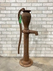 lot 406 image: Red Jacket Hand Well Pump