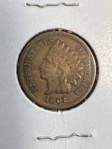 1908-S US INDIAN HEAD CENT FULL LIBERTY