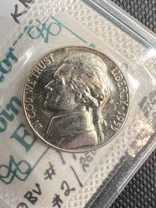 1955 US PROOF JEFFERSON NICKEL