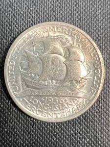 1936 US LONG ISLAND COMMEM HALF DOLLAR