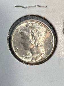 1944 US MERCURY DIME