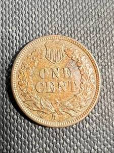 1893 US INDIAN HEAD CENT AU58
