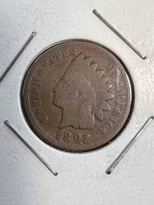 1892 US INDIAN HEAD CENT