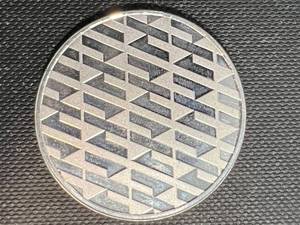 1 TROY OZ .999 FINE SILVER ASAHI ROUND