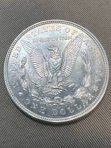 1921 US MORGAN SILVER DOLLAR UNC