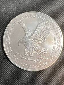 2024 AMERICAN SILVER EAGLE 1 TROY OZ .999 FINE SILVER