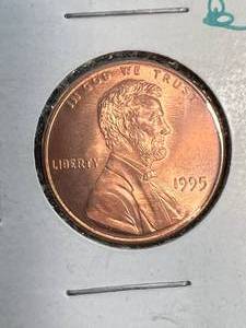 1995 DOUBLE DIE US MEMORIAL CENT