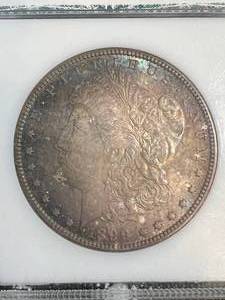 1899-O US MORGAN SILVER DOLLAR PCI MS64 TONED