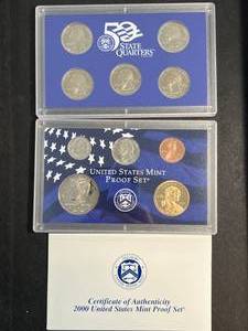 2000 US MINT PROOF SET