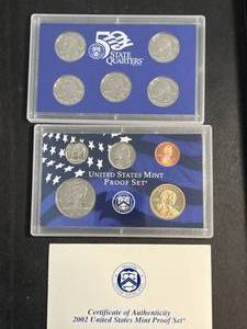 2002 US MINT PROOF SET