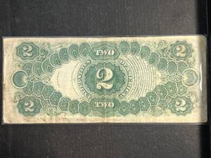 1917 US LARGE SIZE $2 JEFFERSON