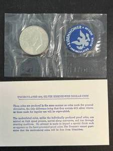 1971 US EISENHOWER UNC SILVER DOLLAR