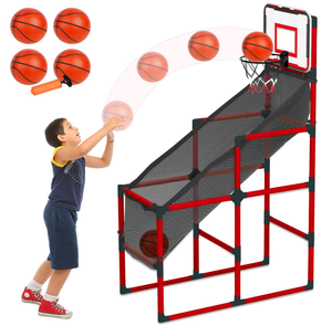 lot 291 image: TOY Life - Toddler Basketball Hoop Indoor, Kids Indoor Basketball Hoop