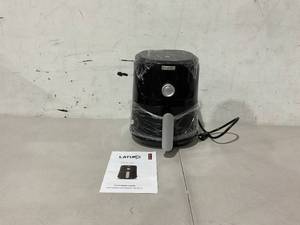 lot 306 image: Lature 4.2 QT Air Fryer Oven Cooker with Temperature and Time Control with 6 Cook Presets Tray