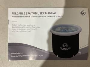 lot 350 image: Large Ice Bath Tub Outdoor