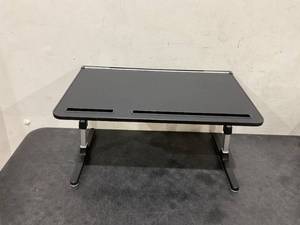 lot 273 image: Laptop Bed Tray Table Luxury PVC Leather, Adjustable Laptop Desk for Bed