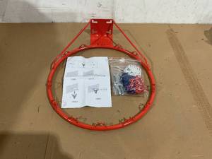 lot 124 image: 19 Basketball Rim with Net