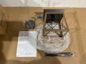 lot 452 image: Kitchen Island Lighting, Rustic Dining Room Light Fixture
