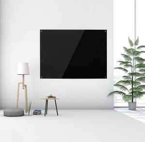 lot 19 image: Magnetic Black Glass Board