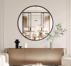 lot 21 image: B&C Round Mirror 30
