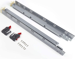lot 330 image: LOT OF 2 Undermount Drawer Slides Heavy Duty