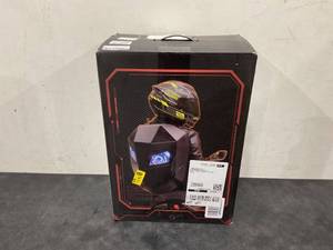 lot 15 image: Motorcycle LED Knight Backpack with Full-color screen