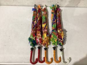 lot 506 image: Lot of 4 Colorful Parasols