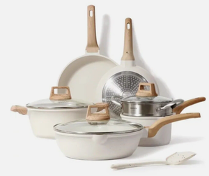 lot 79 image: 10 PCS Carote Nonstick Pots and Pans Set