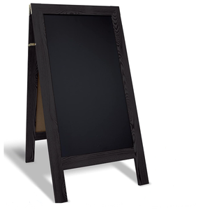 lot 486 image: Better Office Products Magnetic A-Frame Chalkboard Sign