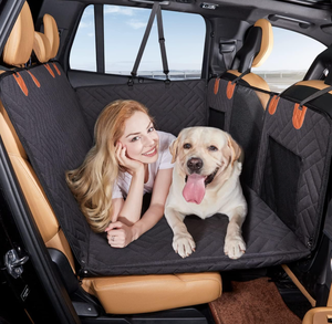 lot 570 image: YJGF Back Seat Extender ,Dog Car Seat Cover, Camping Air Mattress, Hammock Travel Bed