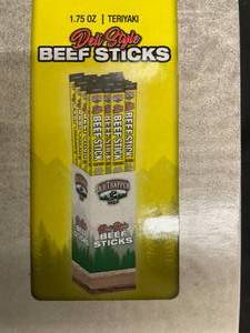 lot 4 image: Teriyaki Beef Sticks Box