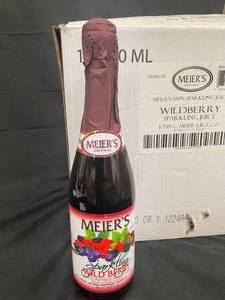 lot 7 image: Meirers Sparkling Wild Berry 6X 750 ml  Bottles