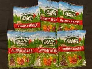 lot 26 image: Gummy Bears 6 Bags Best by 092023