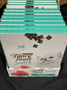 lot 98 image: Fancy Feast Cat Food Tuna 10 boxes Best by 012024