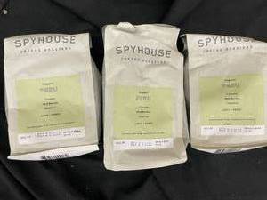 lot 119 image: Spyhouse whole bean Peru 3 bags Best by 10202023