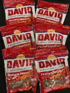 lot 211 image: Franks Red Hot Sunflower Seeds Best by 10232023