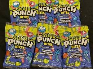 lot 212 image: Sour Punch Bites Best by 08032024