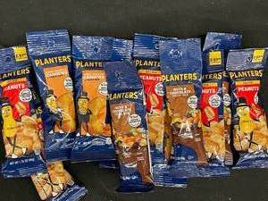 lot 236 image: Planters peanut variety pack Best by 10102023