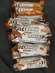 lot 325 image: Robert Irvine Fit Crunch Protein Bars&nbspBest&nbspBy 05032024