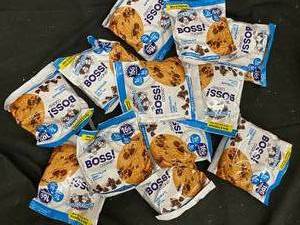 lot 332 image: Boss Choc Chip Protein Cookies&nbspBest&nbspBy 12152023