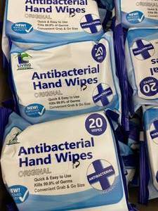 lot 423 image: Antibacterial Hand Wipes 36 in box