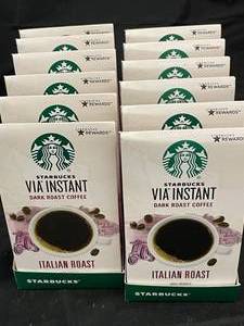 lot 665 image: Starbuck Instant Italian Roast&nbspBest&nbspBy 09032023