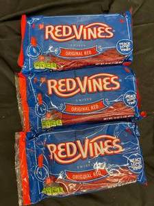lot 631 image: Redvines Original 3 bags&nbspBest&nbspBy 10212023